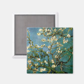 Aimant Blossoming Almond Tree Van Gogh Fine Art (Recto/Verso)
