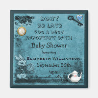 Blue Alice in Wonderland Enregistrer le Baby showe