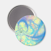 Aimant Blue Angel - Cosmic Azure & Lemon (Recto/Verso)