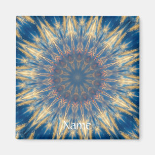 Aimant Blue Chakra Kaleidoscope Thunder_Cove