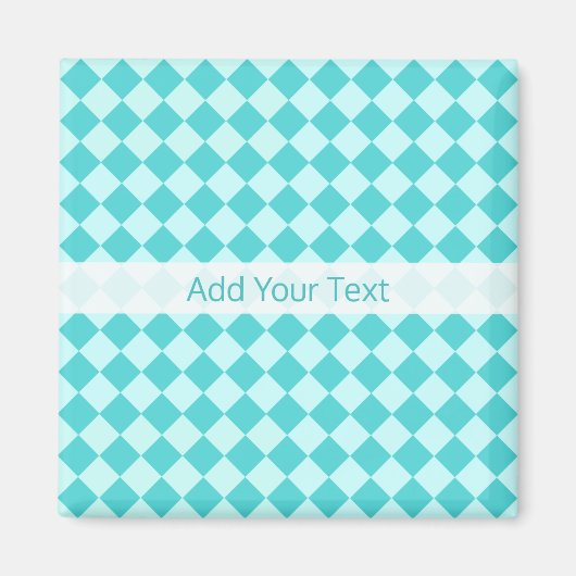 Aimant Blue Combination Diamond Pattern by Shirley Taylor (Devant)