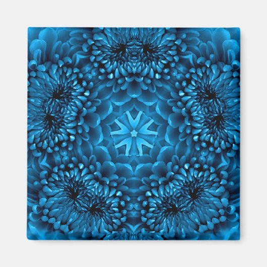 AIMANT BLUE DAHLIA (Devant)