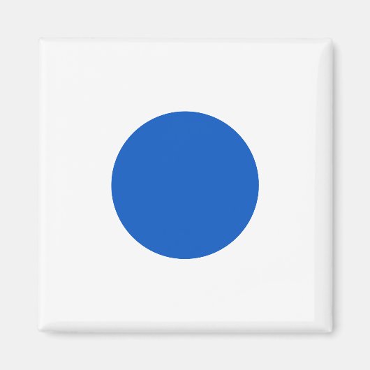 Aimant Blue Dot Le Démocrate Américain soutient la protes (Devant)