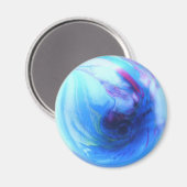 Aimant Blue Globe (Recto/Verso)