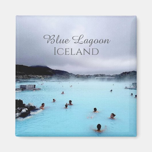 Aimant Blue Lagoon Islande (Devant)