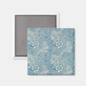 Aimant Blue Marigolds (par William Morris) (Recto/Verso)