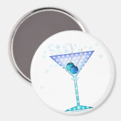 Aimant - BLUE MARTINI (Recto/Verso)