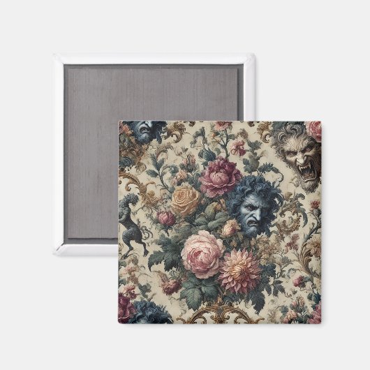 Aimant Blue Moon Grimoire - Gothique Victorien (Recto/Verso)