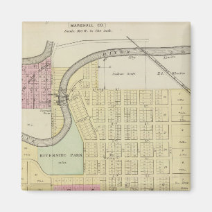 Aimant Blue Rapids, comté de Marshall, Kansas