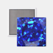 Aimant Blue Sapphire 3 (Recto/Verso)