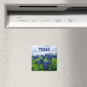 Aimant Bluebonnets Fleurs Bleues Texas Texan Floral (In Situ (Lave-vaisselle))