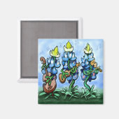 Aimant Blues Bonnets (Recto/Verso)