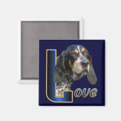 Aimant Bluetick Coonhound Dons (Recto/Verso)