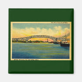 Aimant Bluewater Bridge Port Huron Michigan (Devant)