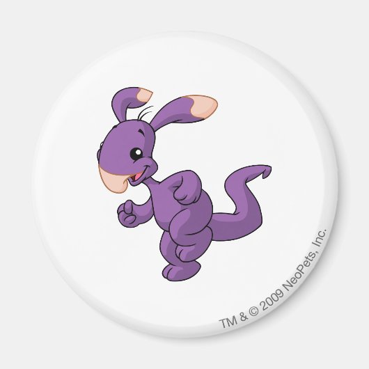 Aimant Blumaroo Purple (Devant)