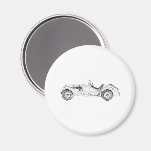 AIMANT BMW 328 1936 (Recto/Verso)