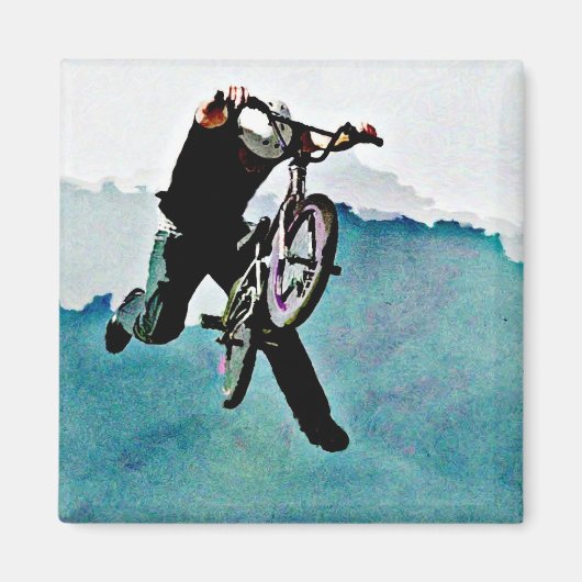 Aimant BMX Freestyle Bicycle (Devant)