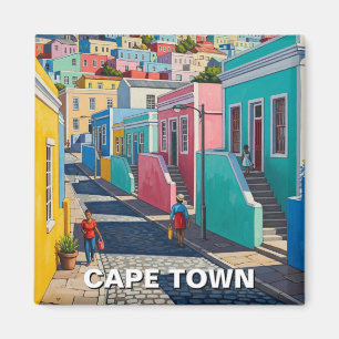 Aimant Bo-kaap Le Cap Afrique du Sud