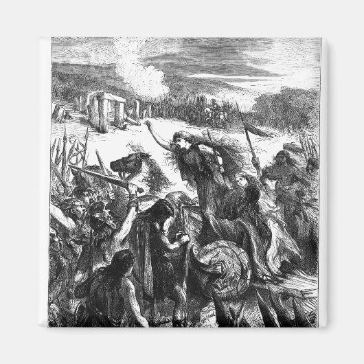 Aimant Boadicea Incitant l'Iceni contre les Romains (Devant)