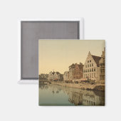 Aimant Boathouse à Gand, Belgique (Recto/Verso)