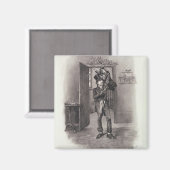 Aimant Bob Cratchit et Tiny Tim, de "Charles Dickens : (Recto/Verso)