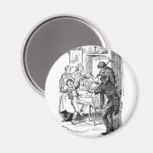 Aimant Bob et Tiny Tim (Recto/Verso)