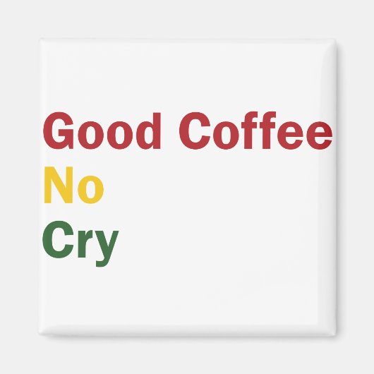 Aimant BobCoffee (Devant)
