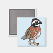 Aimant Bobwhite (Recto/Verso)