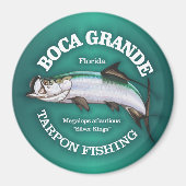 Aimant Boca Grande Tarpon Pêche (Devant)
