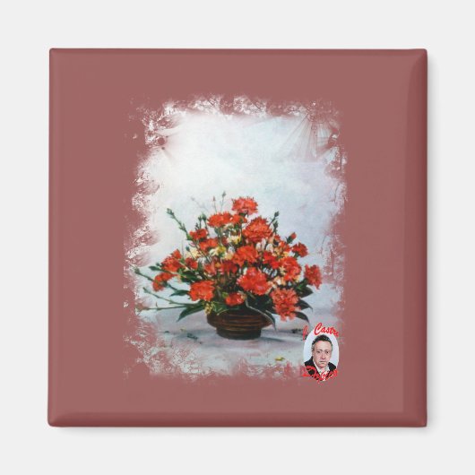 Aimant Bodegón de flores/Nature morte des fleurs (Devant)