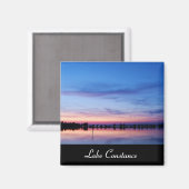 Aimant Bodensee Lake Constance Sunset Souvenir (Recto/Verso)