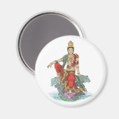 Aimant Bodhisattva de l'aimant de Compassion (Recto/Verso)