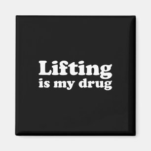 Aimant Bodybuilding Gym entraînement I Love Lifting Is My