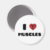 Aimant Bodybuilding / Poids (Recto/Verso)