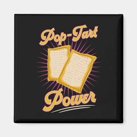 Aimant Bodybuilding Pre-workout Pop Tart Power Gym Exerci (Devant)