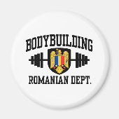 Aimant Bodybuilding roumain (Devant)