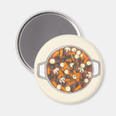 Aimant Boeuf Bourguignon Burgundy Stew Français (Recto/Verso)