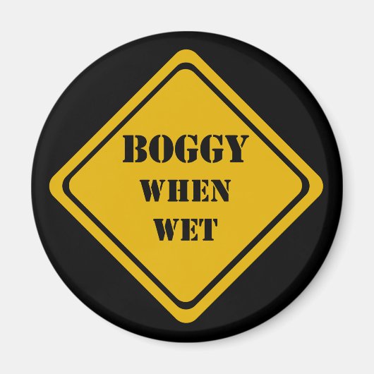 Aimant boggy quand humide (Devant)