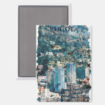 Bogota Colombie Vue du paysage urbain