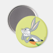 Aimant BOGS BUNNY™ avec carotte (Recto/Verso)