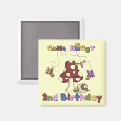 Aimant Bogue 2e anniversaire T-shirts et cadeaux (Recto/Verso)