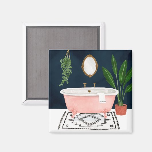 Aimant Boho Bath II (Recto/Verso)