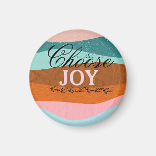 Aimant Boho Colorful Inspirational, Citation Positive