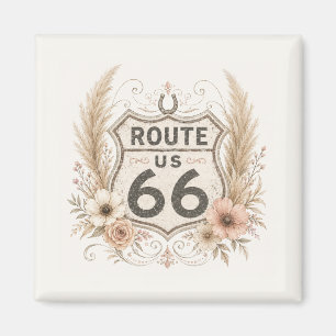 Aimant Boho Floral Mother Road Souvenir