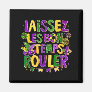 Aimant Boho Laissez Les Bon Temps Rouler Mardi Gras 2026