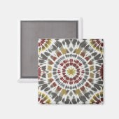 Aimant Boho Starburst Tie Dye (Recto/Verso)