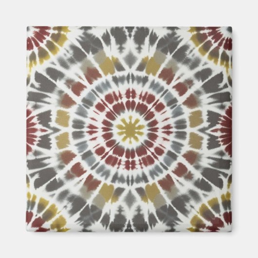 Aimant Boho Starburst Tie Dye (Devant)