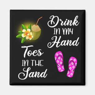 Aimant Boire Dans Ma Main, Jouer Dans Le Sable