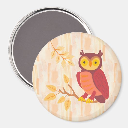 Aimant Bois d'automne (Recto/Verso)