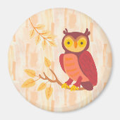 Aimant Bois d'automne (Devant)